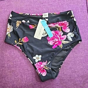 NWT high waisted bikini bottoms